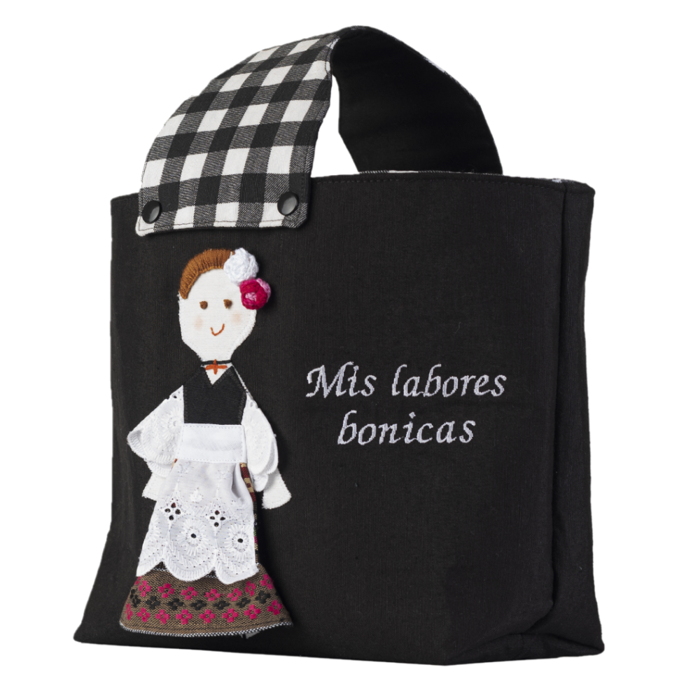 Bolsa de labores para ovillos, Bolsas para labores